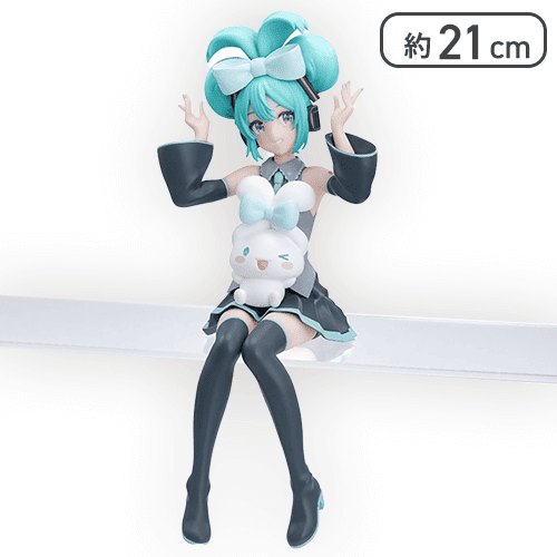 初音ミクシリーズ ちょこのせ プレミアムフィギュア“初音ミク×シナモロール”