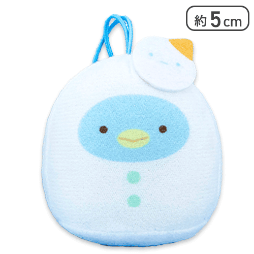 【ぺんぎん(本物)】すみっコぐらし ゆきだるまになりきりちびマスコット
