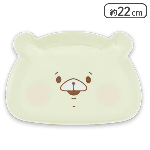 【ふつう】ともだちはくま くまのかおダイカットプレート