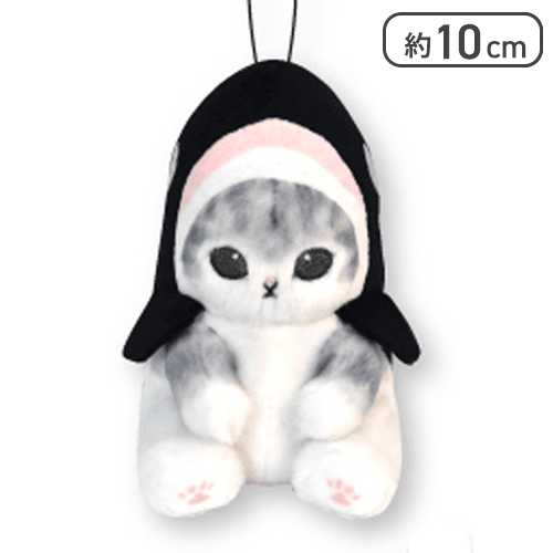 【シャチにゃん】mofusand 海の生き物にゃん マスコットぬいぐるみ