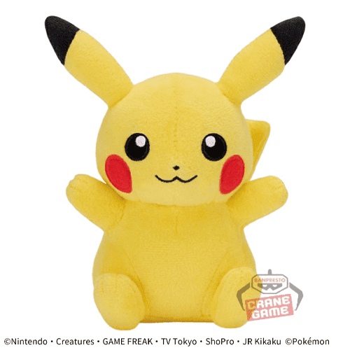 【ピカチュウ】ポケットモンスター ぬいぐるみ-ピカチュウ・ハラバリー・コレクレー(とほフォルム)-