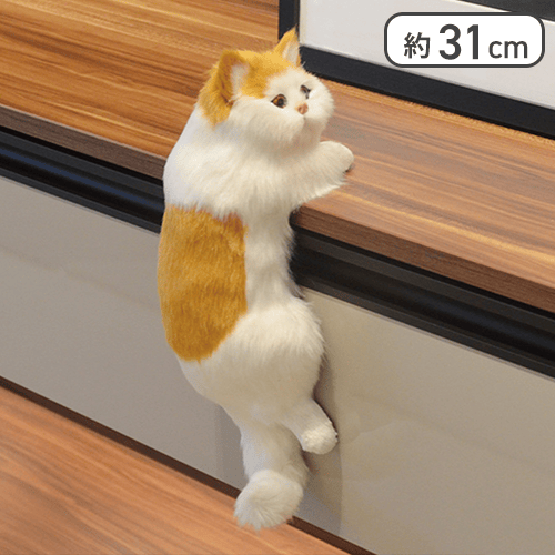 【白茶】ふわふわつかまりCATS4