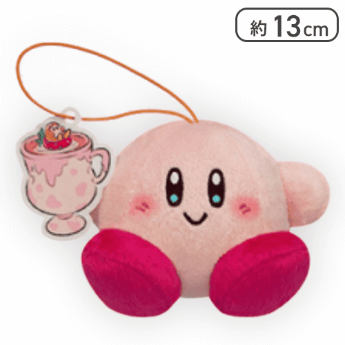 【にっこり(口閉じ)】星のカービィ Kirby×Dr.MORICKY マスコット-Pop Palette-