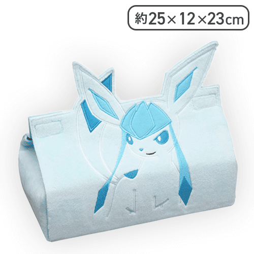 【グレイシア】ポケットモンスター プレミアムティッシュボックスカバー-イーブイ/リーフィア/グレイシア-