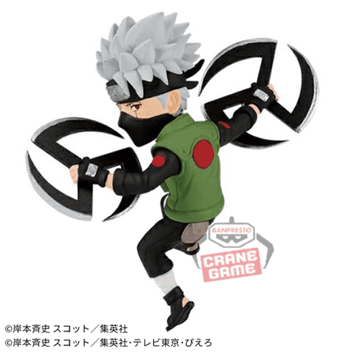 【カカシ】NARUTO-ナルト- NARUTOP99 ワールドコレクタブルフィギュアvol.2