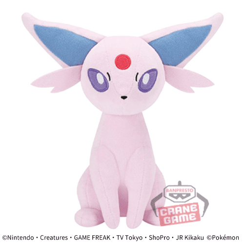 【エーフィ】ポケットモンスター もふぐっとぬいぐるみ「イーブイフレンズ」-エーフィ・ブラッキー-