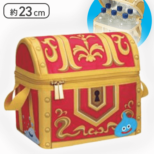 【赤い宝箱】ドラゴンクエスト AM 保温保冷できちゃう宝箱 -メタルスライムと仲間たち登場編-