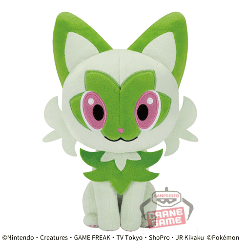 【ニャオハ】ポケットモンスター もふぐっとぬいぐるみ-ニューラ・ニャオハ-