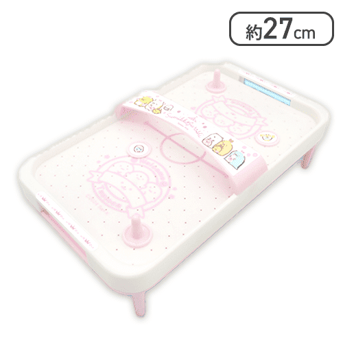 【ピンク】すみっコぐらし たぴおかパーク パックが浮く！卓上エアホッケー