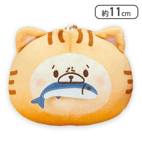 【単品配送不可】【茶トラ】ともだちはくま ねこになりきりポーチ