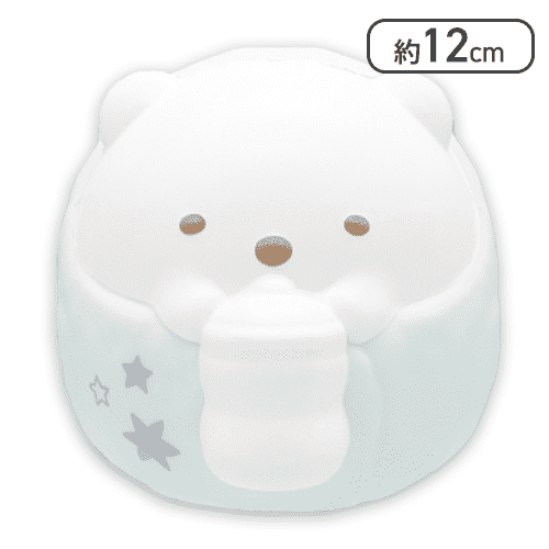 【しろくま】すみっコぐらし すみっコベビー スクイーズマスコット