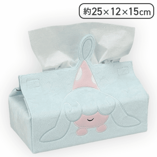 【ミブリム】ポケットモンスター プレミアムティッシュボックスカバー -ラッキー/イワンコ/ミブリム-