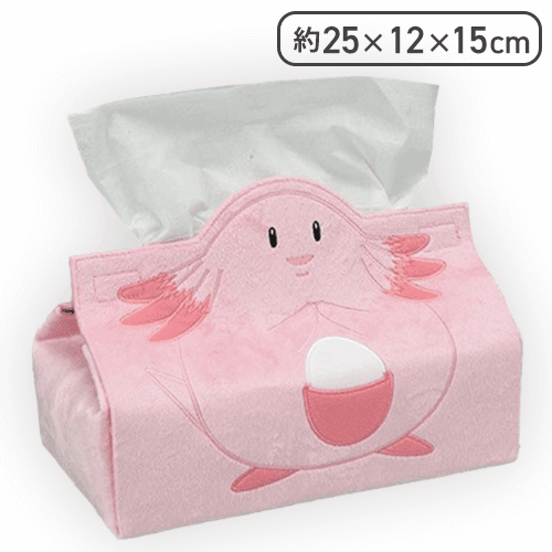 【ラッキー】ポケットモンスター プレミアムティッシュボックスカバー -ラッキー/イワンコ/ミブリム-