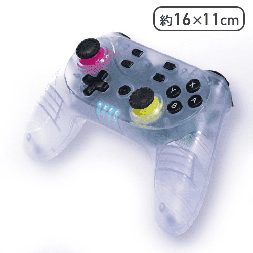 【クリアパープル】GameSpirits SW用ワイヤレスコントローラー６