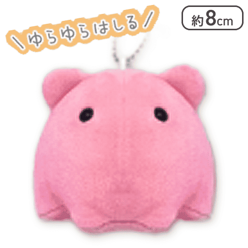 【ピンク】めんだこプルバックカーマスコット