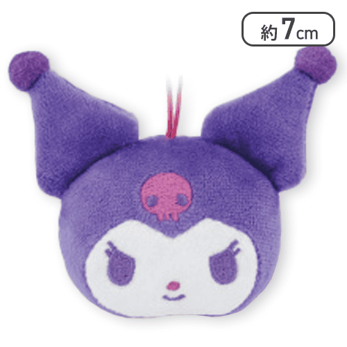 【クロミ】サンリオキャラクターズ フェイスマスコット2