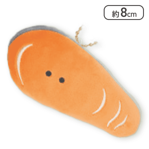 【しゃけ】つぶらな瞳のお弁当箱 むぎゅぬい