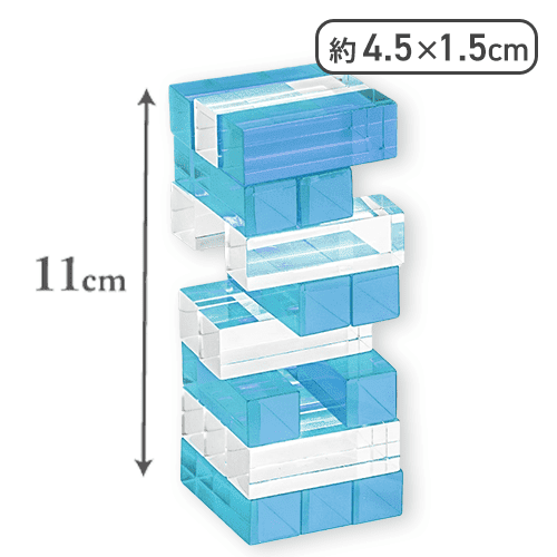 【セルリアンブルー】クリスタルバランスタワー