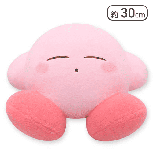 【カービィ】星のカービィ 羊毛フェルト風すやすやBIGぬいぐるみ