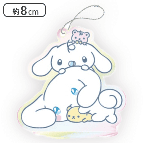 【シナモン×みるく うるうる】シナモロール クリアスタンド オーロラVer.