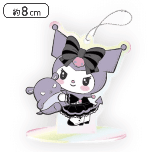 【クロミ ゴシック】マイメロディ・クロミ　クリアスタンド　オーロラVer.