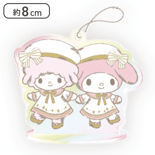 【マイメロディ×マイスウィートピアノ】マイメロディ・クロミ　クリアスタンド　オーロラVer.