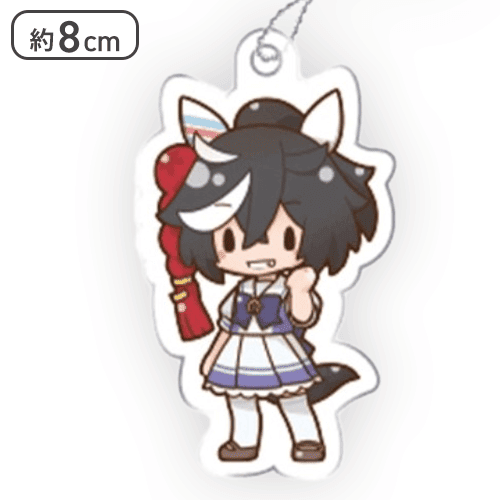 【カツラギエース】ウマ娘 プリティーダービー ふわぷち アクリルキーチェーンVol.2