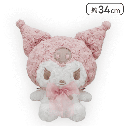 【クロミ】マイメロディ・クロミ はんなり桜色BIGぬいぐるみ-マイメロディ・クロミ-
