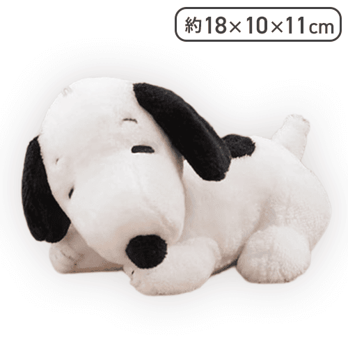 【顔横向き】SNOOPY ぬいぐるみ -SLEEP-