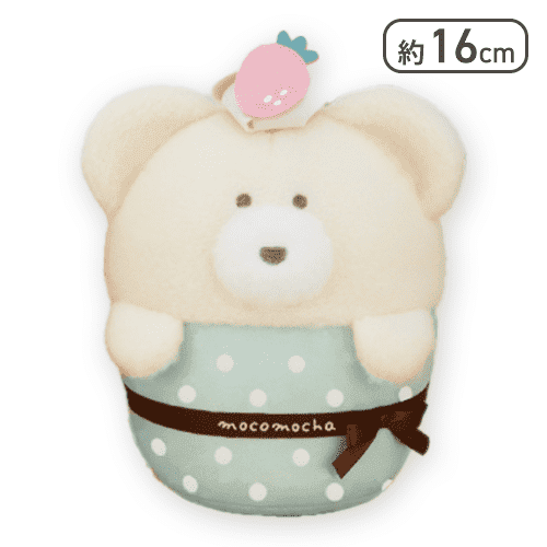 【クリーム】ほっこりモコモカ カップケーキぬいぐるみ