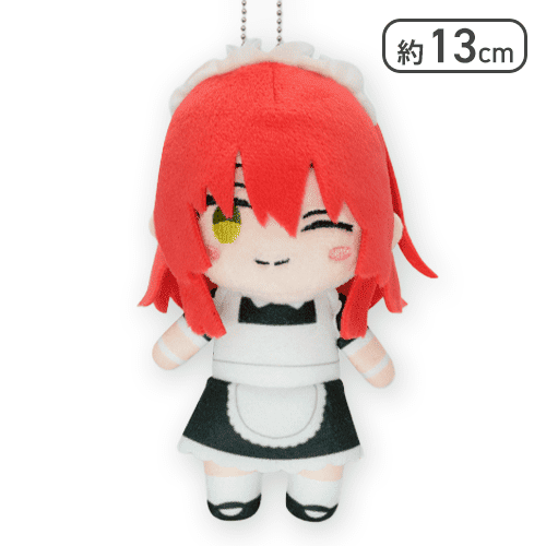 喜多郁代】ぼっち・ざ・ろっく！ デフォルメぬいぐるみ メイド喫茶ver
