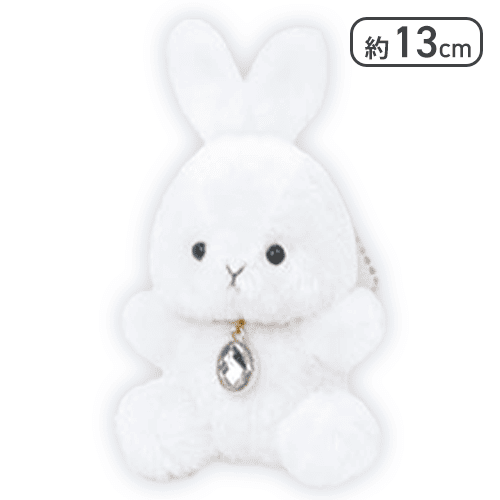 【ダイヤモンド(4月)】Happy Birthcolor Pastel Rabbit -Oval-