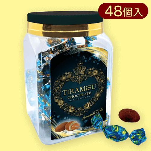 【ショコラ】ティラミスチョコミニ角ポット※賞味期限:2024/08/20