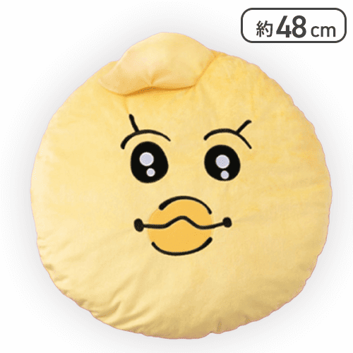 【きみまろ】んぽちゃむ フェイスBIGクッション