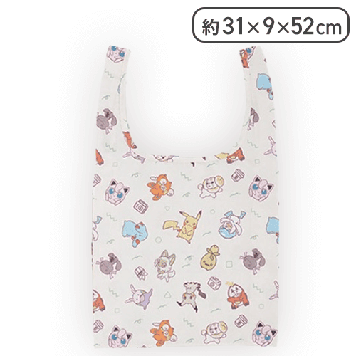 【総柄】ポケットモンスター エコバッグ -Joyfuldays-