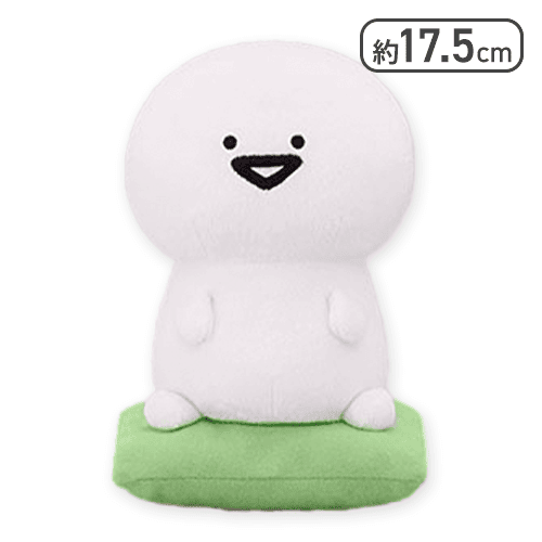 【お文具さん】お文具といっしょ クッションにおすわりぬいぐるみ