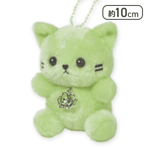 【単品配送不可】【ペリドット(8月)】Happy Birthcolor Pastel Cat -Crown-