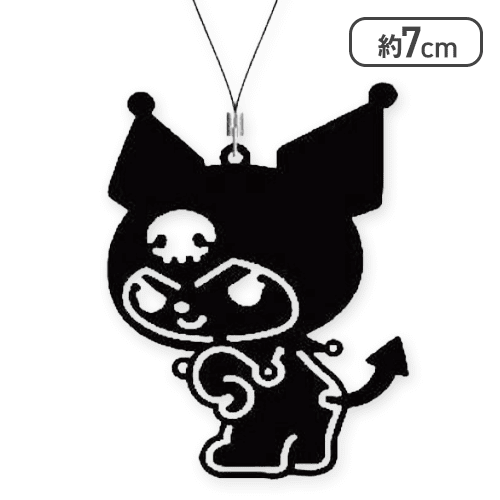 【単品配送不可】【クロミ(ブラック)】サンリオキャラクターズシリコンストラップ