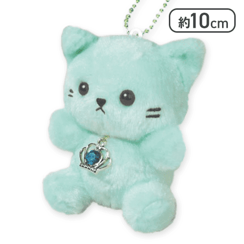 【単品配送不可】【タンザナイト(12月)】Happy Birthcolor Pastel Cat -Crown-