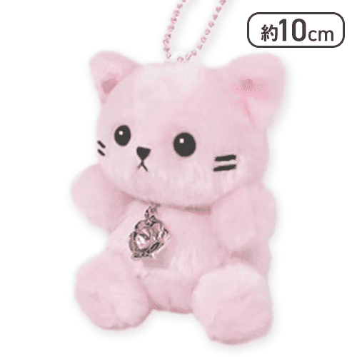 【単品配送不可】【ピンクトルマリン(10月)】Happy Birthcolor Pastel Cat -Crown-