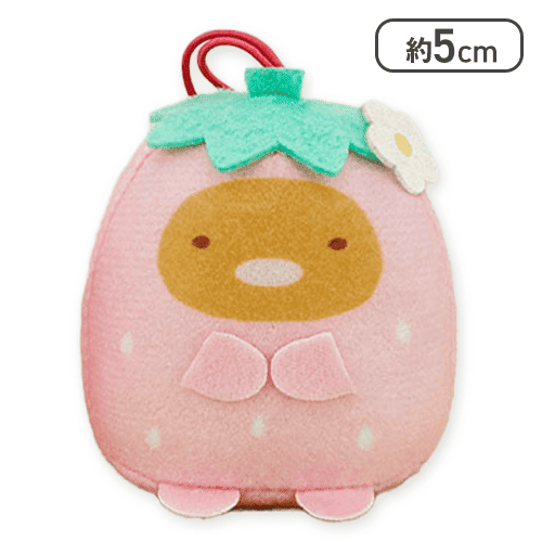 【とんかつ】すみっコぐらし いちごフェア いちごになりきりちびマスコット