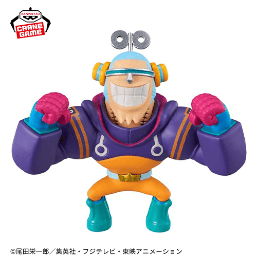 フランキー】ワンピース ワールドコレクタブルフィギュア-エッグヘッド