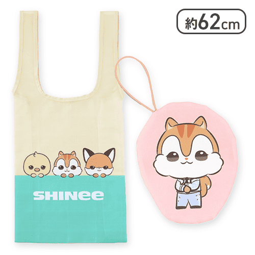【MINHO(ピンク)】SHINee ANIMAL COORDY エコバッグ