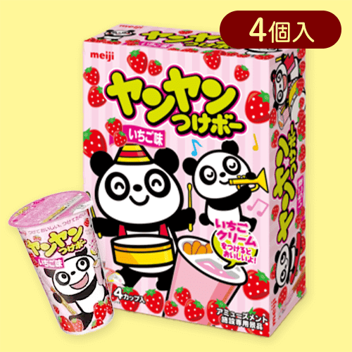 【イチゴ】ヤンヤンつけぼー4PBIGBOX※賞味期限:2025/01/31