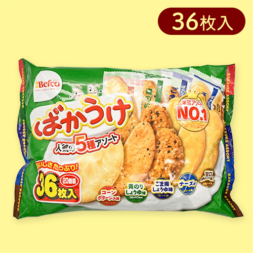 Fばかうけアソート※賞味期限:2024/10/20