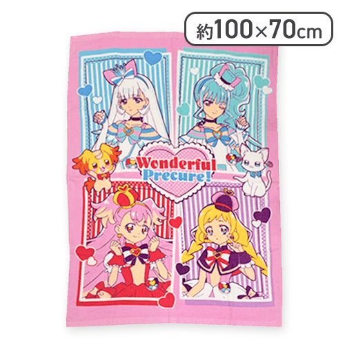 わんだふるプリキュアガーゼタオルケット