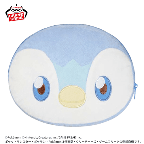 【ポッチャマ】ポケピース 大きい顔型ぬいぐるみポーチvol.1