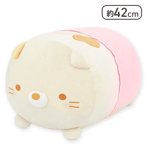 すみっコぐらし すみっコベビー うつぶせぬいぐるみXLプレミアム ねこ