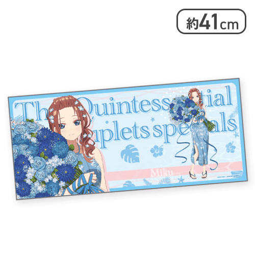 【三玖】五等分の花嫁 大判ラバーマット summer time