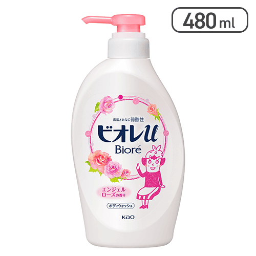 ビオレU エンジェルローズの香りポンプ480ml